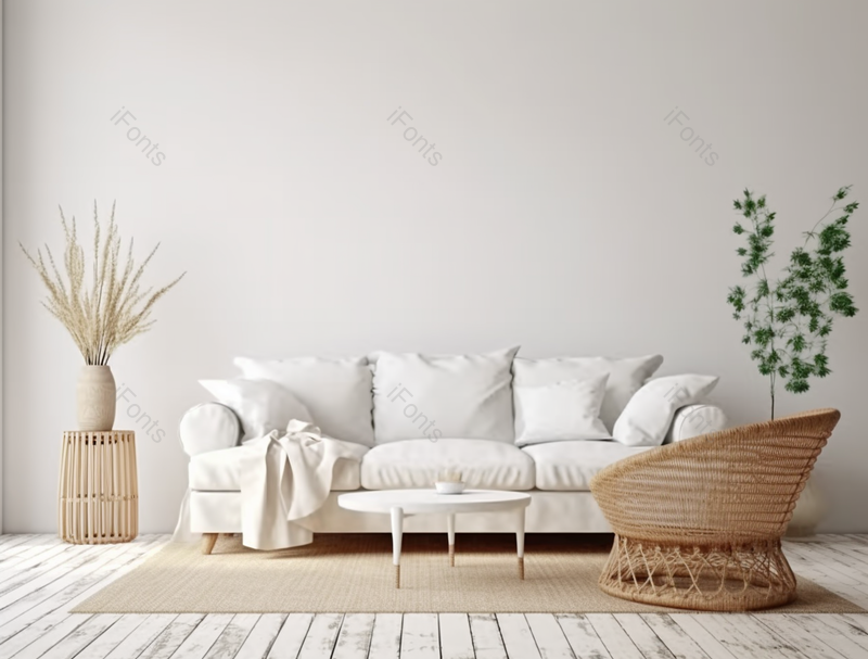 浅灰色简约风家装客厅样板间拍摄,高清,摄影图,摄影图片,图片大全,摄影图免费下载